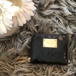 Michael Kors mini black wallet